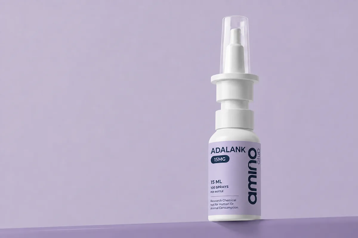 Adalank Nasal Spray 15mg research vial, Amino Club peptides