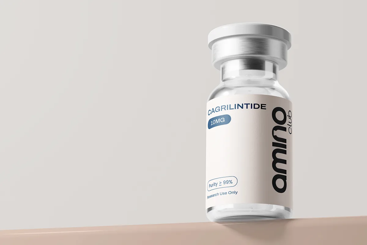 Bulk research peptides from Amino Club, Amino Club peptides supplied as lyophilised vials with batch certificates