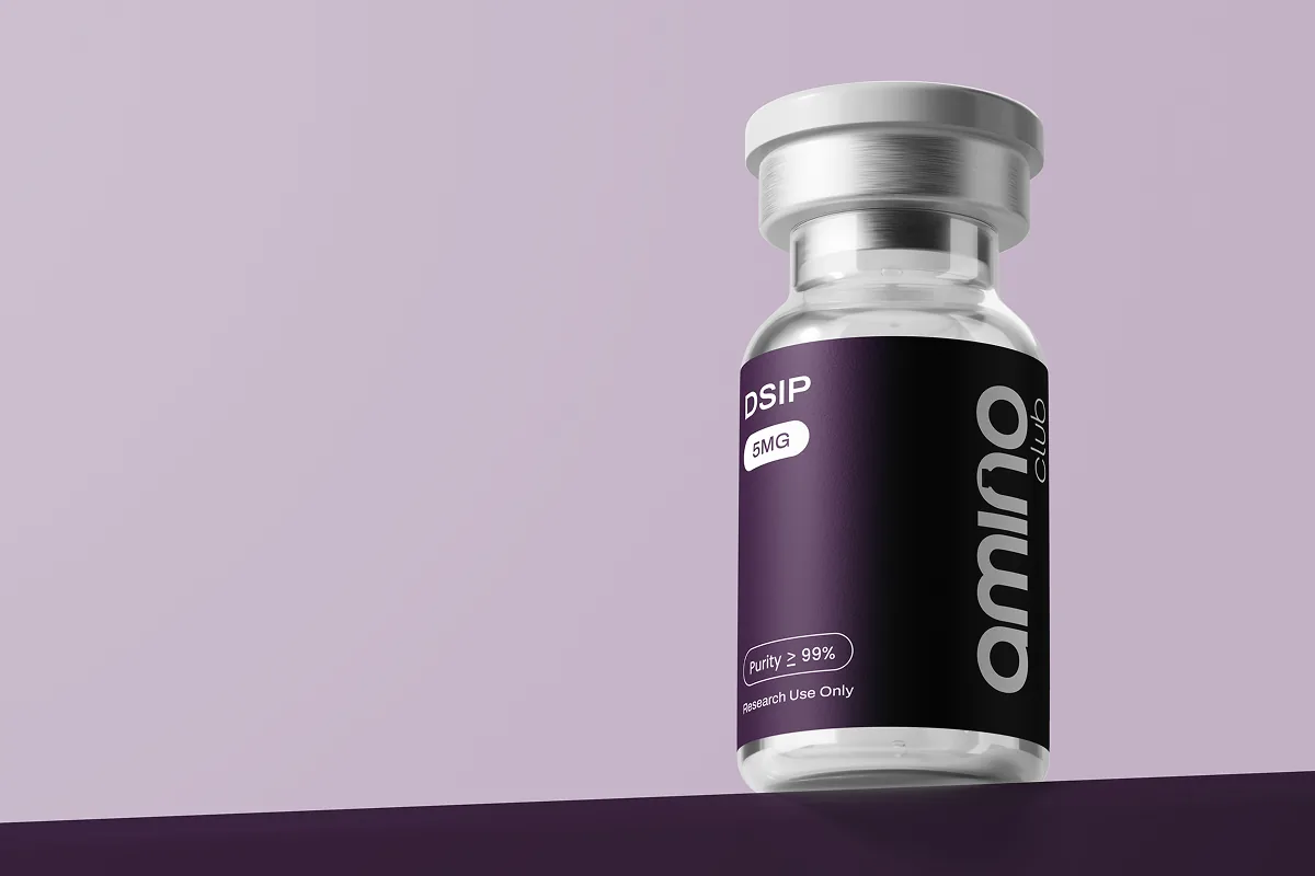Worldwide peptide shipping: DSIP 5mg vial, Amino Club peptides