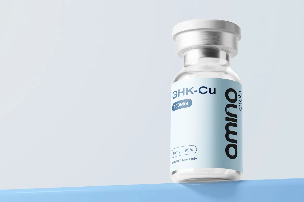GHK-Cu 100mg research vial, Amino Club peptides