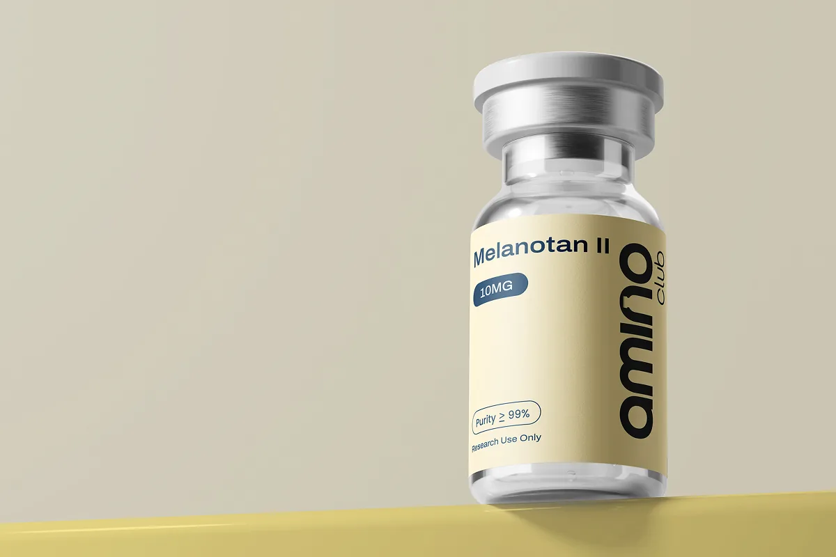 Research peptide faq: Melanotan II 10mg vial, Amino Club peptides