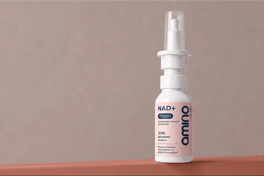 nad Nasal Spray — NAD+ Nasal Spray 750mg research vial, Amino Club peptides