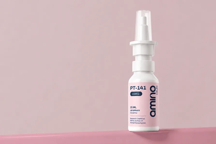 PT-141 Nasal Spray 15mg research vial, Amino Club peptides